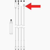 Park Tool Tool Spares - 348 - IR-1.2 Replacement Cable with Di2 Adapter